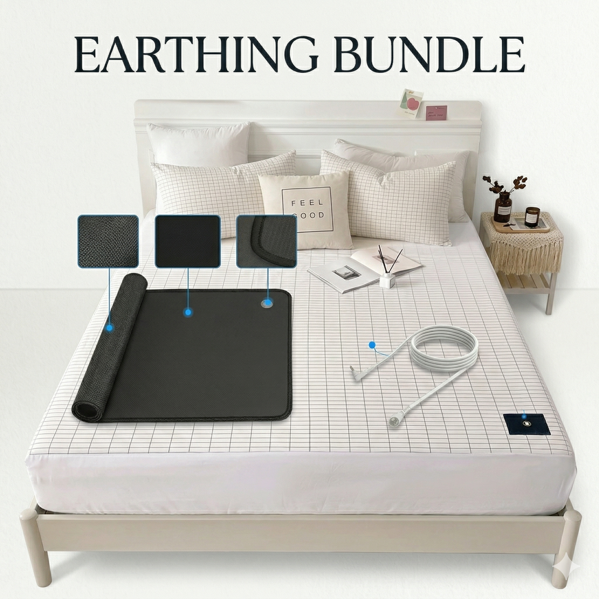 Bed Sheet & Universal Mat Bundle
